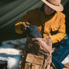 Набір посуду (2 каструлі, 2 кришки) Naturehike NH18T018-G, алюміній