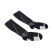 Водонепроникні шкарпетки Dexshell Mudder, чорні з сірими смужками L