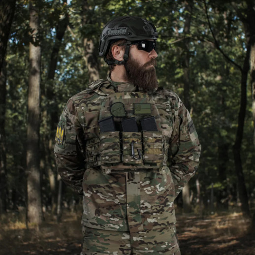 Плитоноска Ukrarmor Modular Vest Platform (M.V.P.) Lite. Cordura 1000 Мультикам