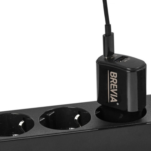 Мережевий зарядний пристрій Brevia ePower PD25W USB-C
