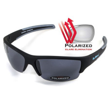 Окуляри BluWater Daytona-2 Polarized (gray) чорні