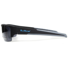Окуляри BluWater Daytona-2 Polarized (gray) чорні