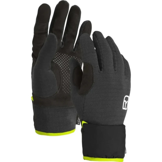 Рукавиці чоловічі Ortovox FLEECE GRID COVER GLOVE M black raven - L - чорний