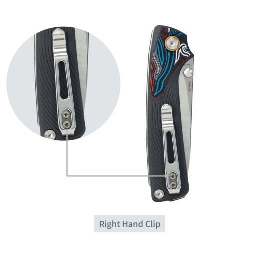 Ніж складаний SRM Dome 106M-GK, чорний