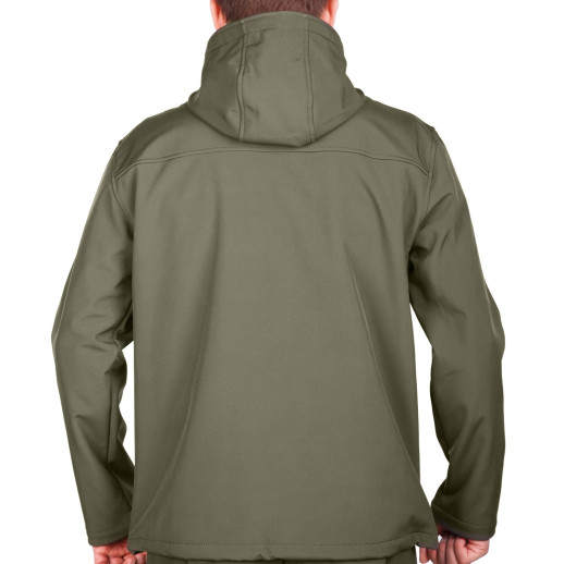 Куртка KLOST Soft Shell мембрана, Капюшон c затягуванням, 5015 XXXL