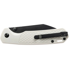 Ніж CJRB Pyrite-Light Black Blade, AR-RPM9, FRN light grey