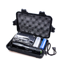 Кишеньковий ліхтар Atum A31, сірий, XM-L Led 18650,120 люмен