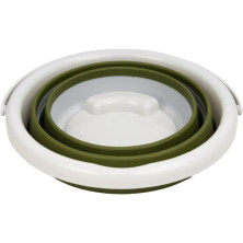 Відро Tribe Water Bucket Lid 5 л силіконове з кришкою T-FJ-0049, olive