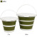 Відро Tribe Water Bucket Lid 5 л силіконове з кришкою T-FJ-0049, olive