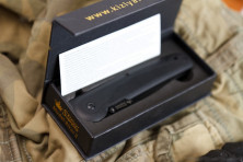 Ніж Kizlyar Supreme Biker-Z Чорний титан, сталь AUS8