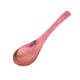 Ложка маленька титанова супова TiTo Titanium червона троянда з мішечком