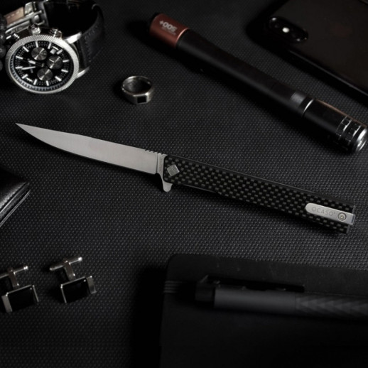 Ніж Ocaso Solstice, Carbon Fiber, Satin