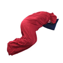 Вкладиш у спальник Trekmates Cotton Sleeping Bag Liner Hotelier TM-006321 deep red - O/S - червоний