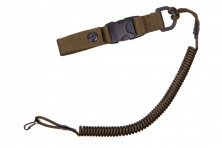 Тренчик страхувальний з карабіном швидкознімний, army green