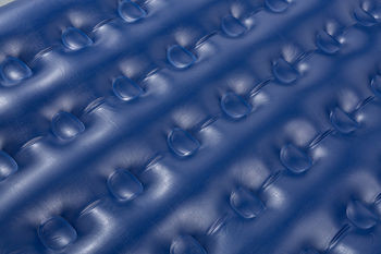 Надувний килимок KingCamp PUMPAIR bed TWIN (KM3606) BLUE /BEIGE