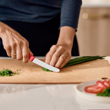 Ніж для томатів Victorinox Swiss Classic 11см хвил жовт 6.7838.C1