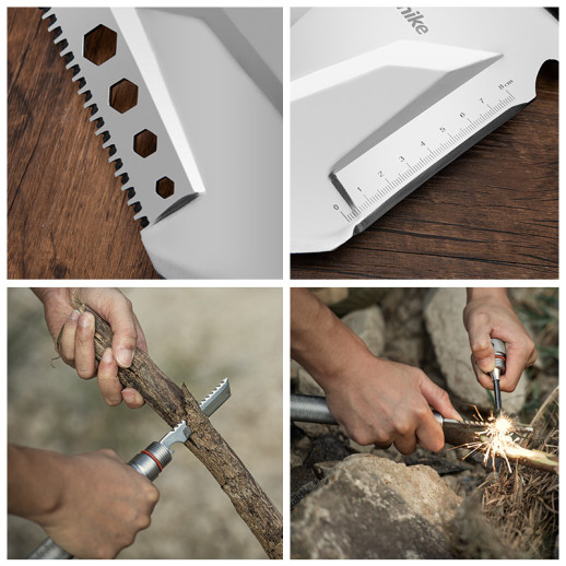 Лопата Naturehike Multifunctional outdoor shovel NH20GJ002, сріблястий (вітринний зразок)