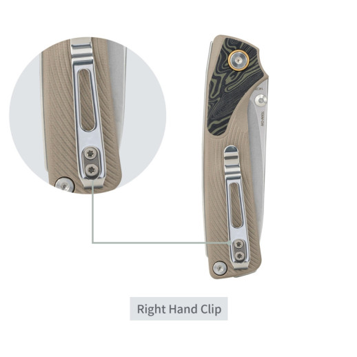 Ніж складаний SRM Dome 106M-GW, пісочний