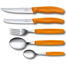 Кухонна вилка Victorinox Table помаранчева (5.1546.L9)