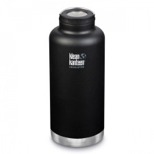 Термобутилка Klean Kanteen tkwide loop Cap сланець чорний матовий 1900 мл