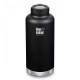 Термобутилка Klean Kanteen tkwide loop Cap сланець чорний матовий 1900 мл