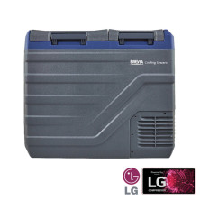 Холодильник автомобільний Brevia 39л (компресор LG) двокамерний 22965