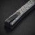 Ніж Ocaso Solstice, Engraved titanium Scroll Pattern, Black