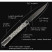 Ніж Ocaso Solstice, Engraved titanium Scroll Pattern, Black