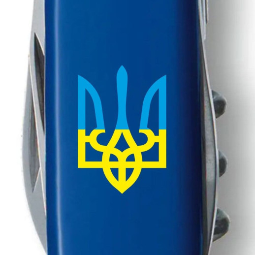 SPARTAN UKRAINE 91мм/12функ/син/штоп/Трезубець син-жовт.