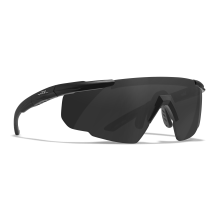 Захисні балістичні окуляри Wiley X SABER ADV Сірі лінзи/Матова чорна оправа (без кейсу)