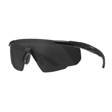 Захисні балістичні окуляри Wiley X SABER ADV Сірі лінзи/Матова чорна оправа (без кейсу)