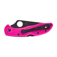 Ніж Spyderco Delica, S30V, pink