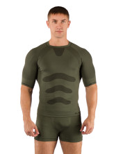 Футболка чоловіча Lasting Abel, Зелена XXS-XS