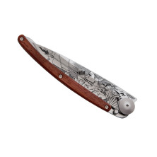 Ніж deejo Tattoo Wood 37 г, рожеве дерево, 