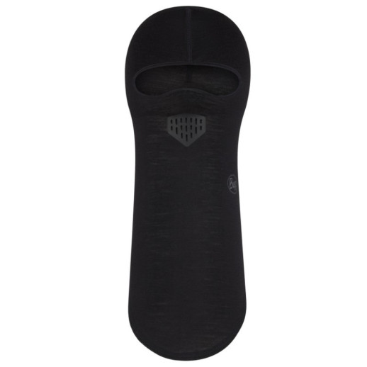 Балаклава Buff Lightweight Merino Wool Balaclava, solid Black