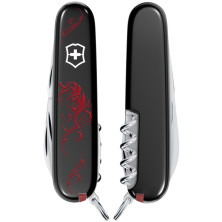 Складаний ніж Victorinox SPARTAN ZODIAC Червоний кінь 1.3603.3.Z5361u