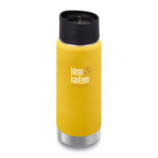 Термофляга Клин Kanteen широка вакууму кафе Кап лимона Каррі матова 473 мл