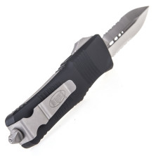 Ніж Microtech Combat Troodon Double Edge Satin DS серрейтор (142-5)