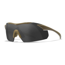 Захисні балістичні окуляри Wiley X VAPOR 2.5 Сірі/Прозорі лінзи/Матова тілесна оправа
