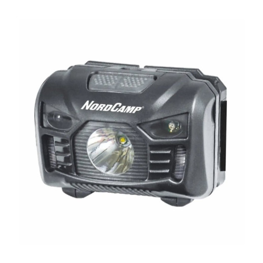 Ліхтар налобний Nord Camp 100Lm, 3W LED, 3xAAA, Sensor White/Red