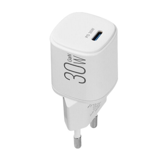 Мережевий зарядний пристрій Brevia ePowerGaN PD30W USB-C