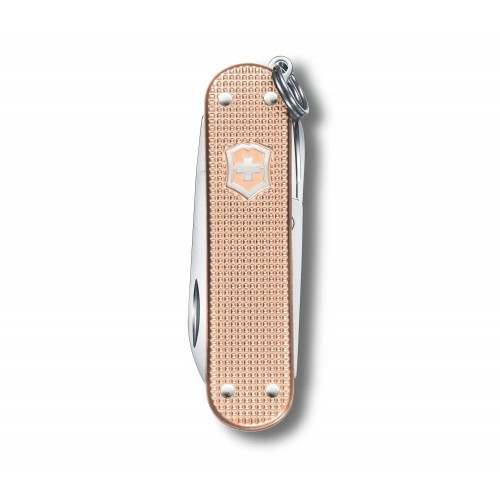 Класичний ніж-брелок Швейцарський армійський ніж, класичні кольори SD Alox, 58 мм, свіжий персик, Подарункова коробка