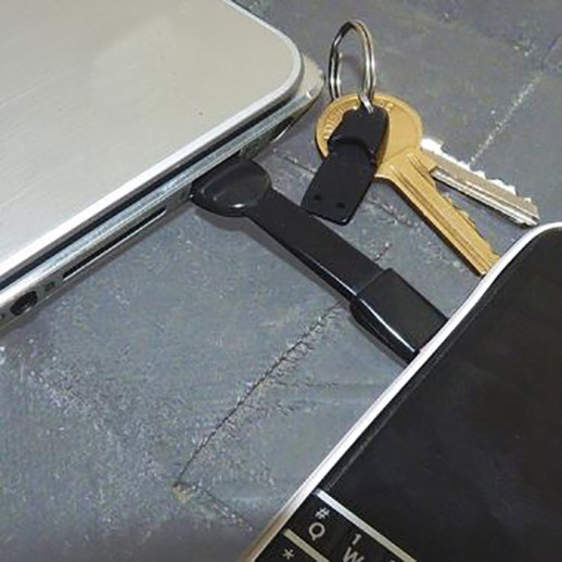 Правда утиліта Брелок мікро USB мобільний зарядний пристрій TU290 чорний