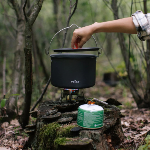 Казанок Tribe Pot 4 л Alu алюмінієвий T-FH-0041-grey