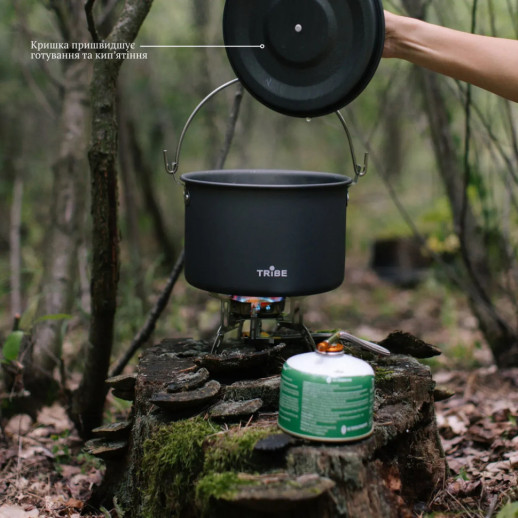 Казанок Tribe Pot 4 л Alu алюмінієвий T-FH-0041-grey