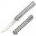 Ніж Ocaso Solstice, Engraved titanium, Scroll Pattern, Satin