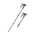 Трекінгова палиця Naturehike CNK2550DS012, 61-125 см, синя