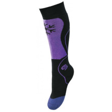 Термошкарпетки InMove Ski Kid чорний з фіолетовим 27-29