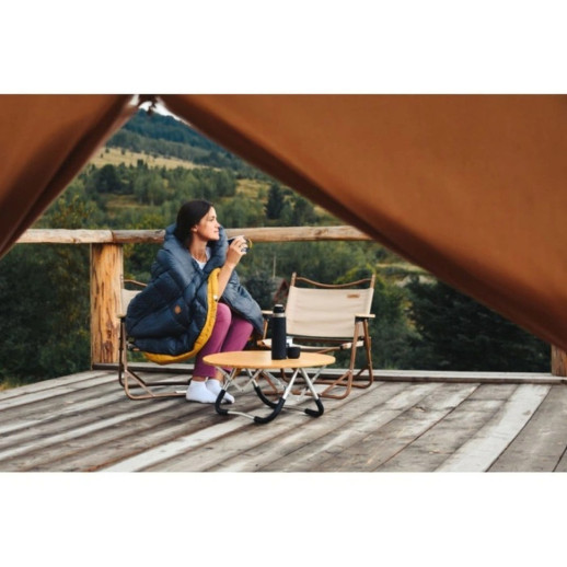 Спальник пуховий Turbat NOX 250 legion blue - 185 см - синій