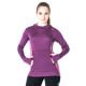 Худі жіноче Aclima WarmWool Hood Sweater Woman Grape Wine /Damson